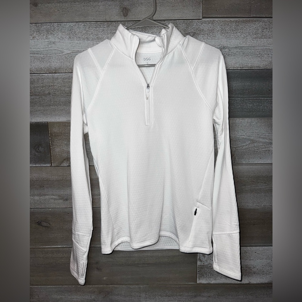 DSG Women's Run Grid 1/4 Zip Pullover Top